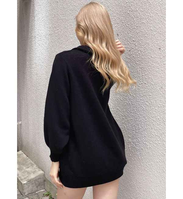 GYDA「Symmetry GYDAハーフZIPミニワンピース」|ワンピース|