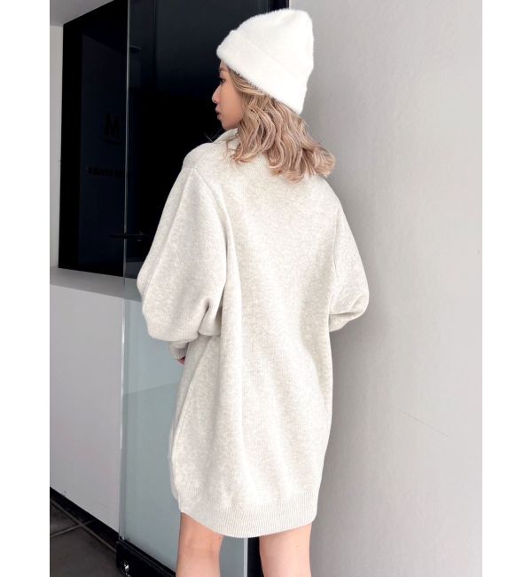 GYDA「Symmetry GYDAハーフZIPミニワンピース」|ワンピース|