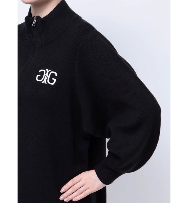 GYDA「Symmetry GYDAハーフZIPミニワンピース」|ワンピース|