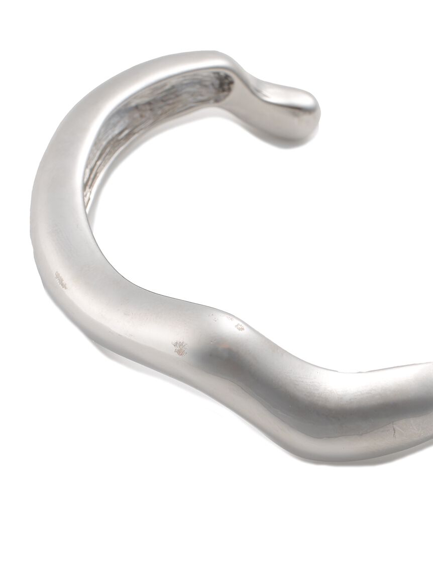 emmi atelier「【emmi atelier】プランプウエーブバングル」|ブレスレット・バングル|