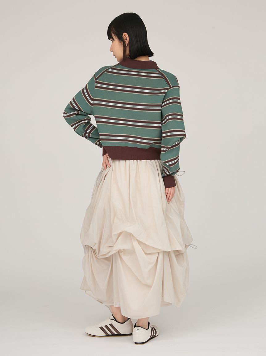 emmi atelier「タックドロストボリュームスカート」|スカート|