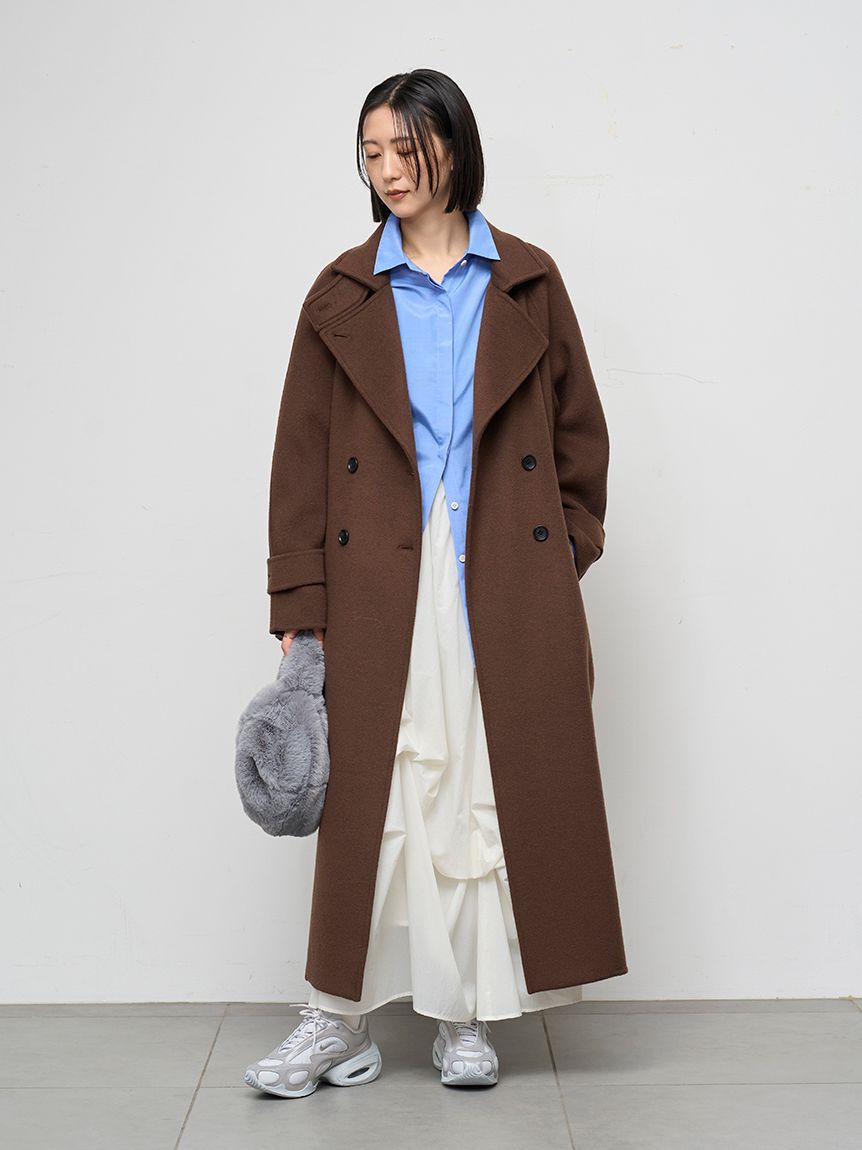 emmi atelier「タックドロストボリュームスカート」|スカート|