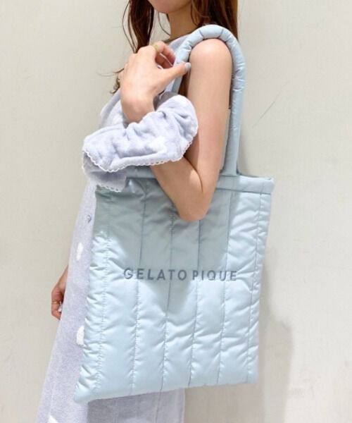 gelato pique「【ONLINE限定】キルティングトートバッグ」|トートバッグ|BLU