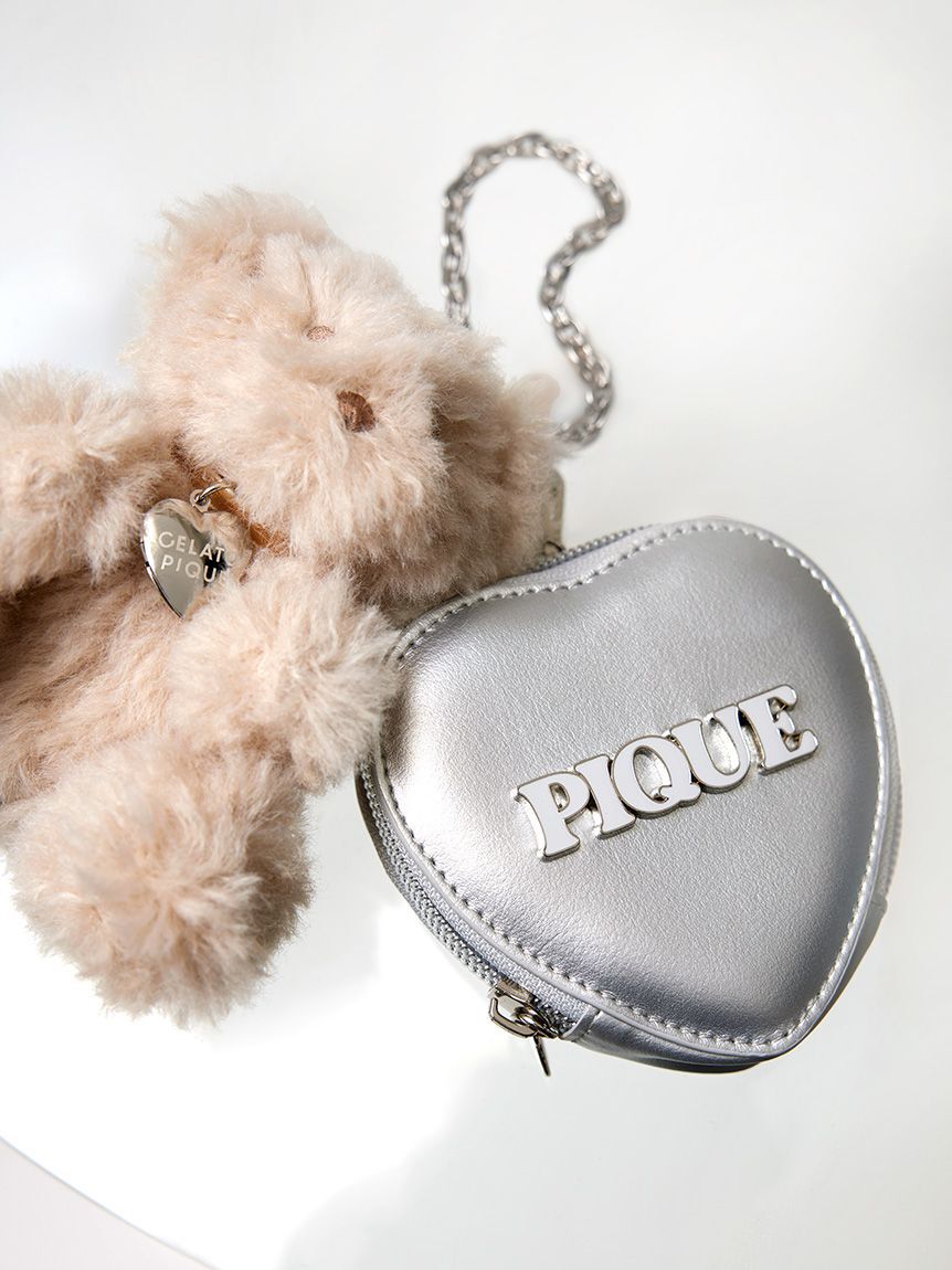 gelato pique「ファーベアチャーム」|キーケース|