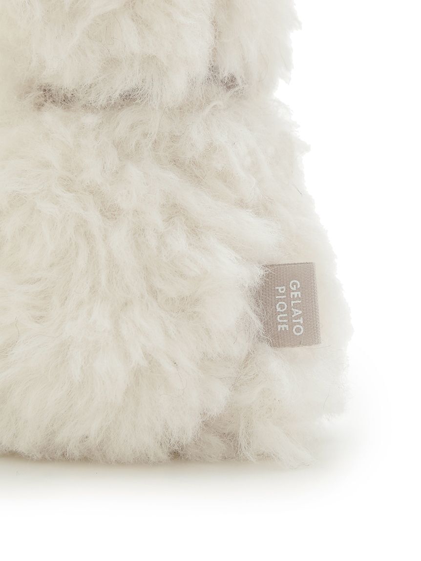 gelato pique「ファーベアチャーム」|キーケース|