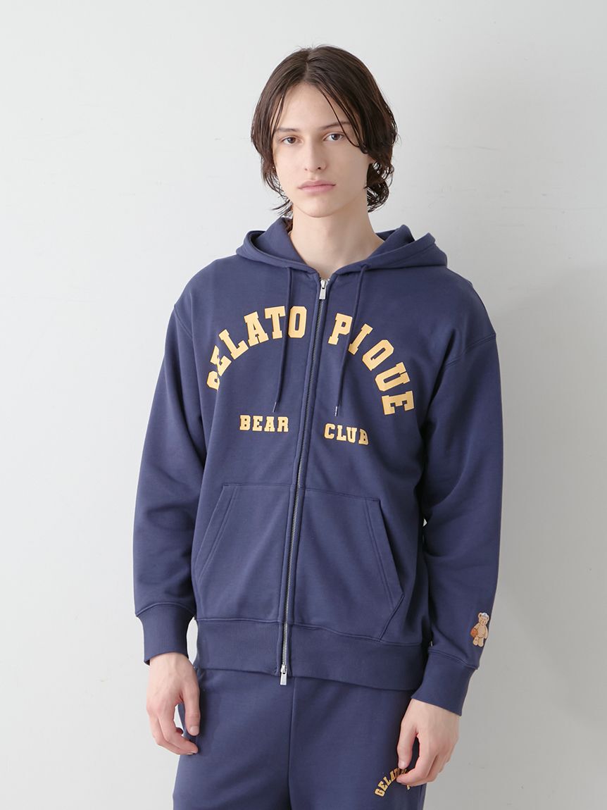 GELATO PIQUE HOMME「【HOMME】スポーティーベア裏毛パーカ」|パーカー|