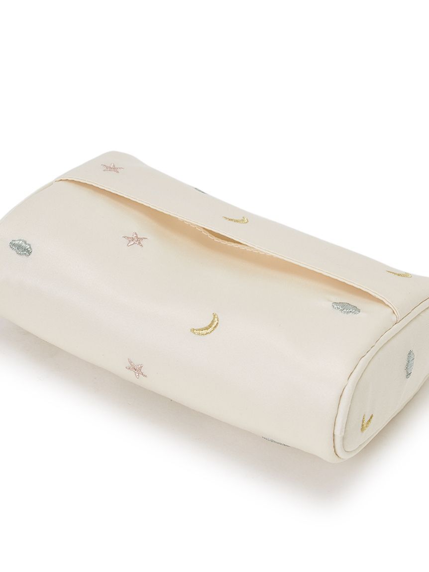 gelato pique「モチーフ刺繍ティッシュポーチ」|ポーチ|