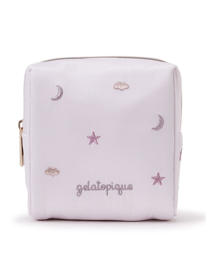 gelato pique「モチーフ刺繍ポーチ」|ポーチ|LAV