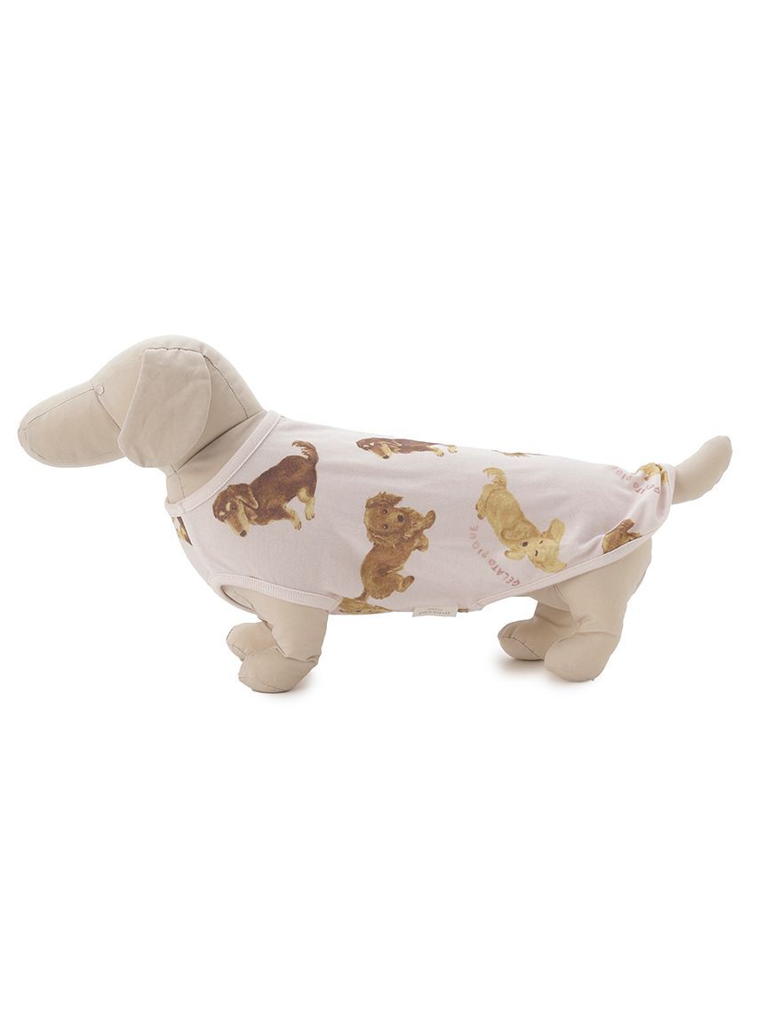  GELATO PIQUE CAT&DOG「【CAT&DOG】ダックスフンド柄カットソープルオーバー」|その他|