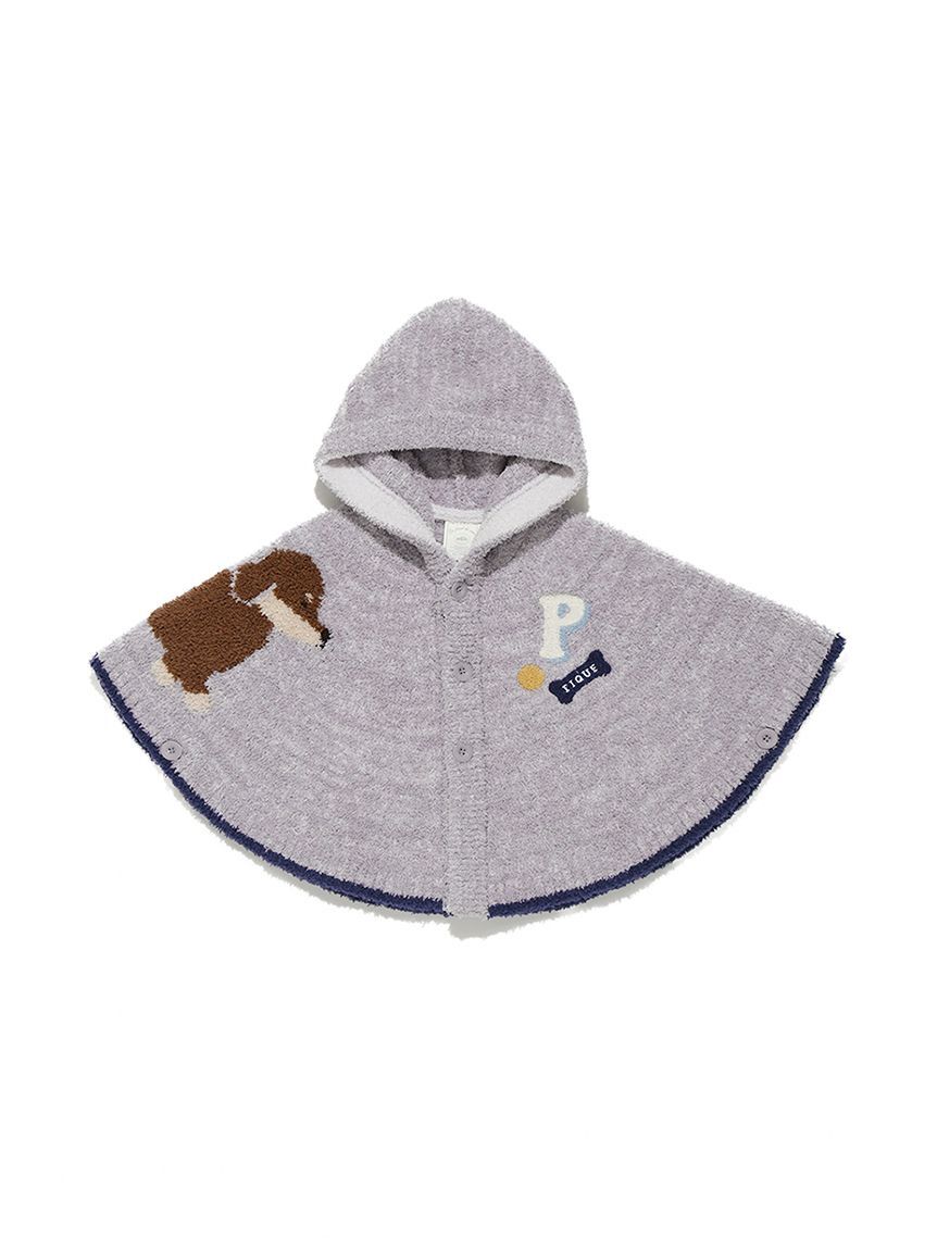 GELATO PIQUE KIDS & BABY「【BABY】ベビモコダックスフンドジャガードポンチョ」|その他ベビーウェア|