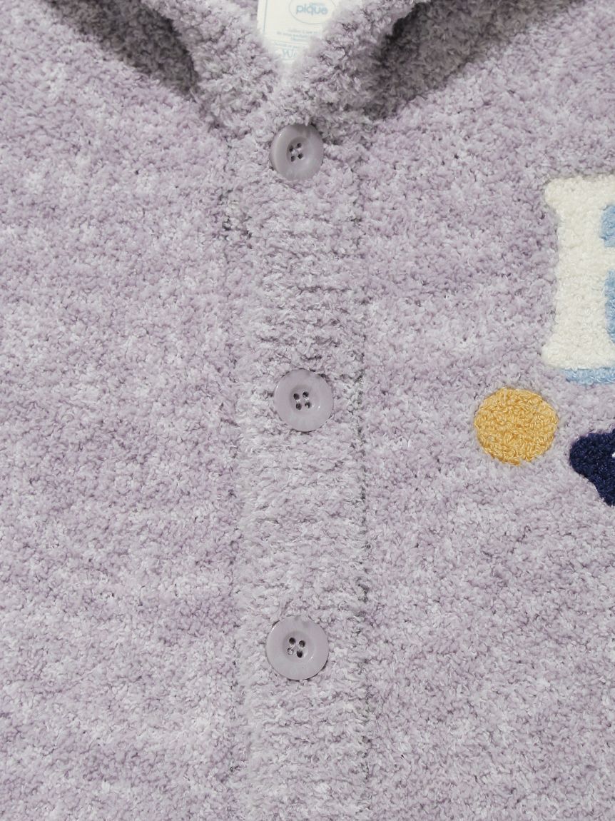 GELATO PIQUE KIDS & BABY「【BABY】ベビモコダックスフンドジャガードポンチョ」|その他ベビーウェア|