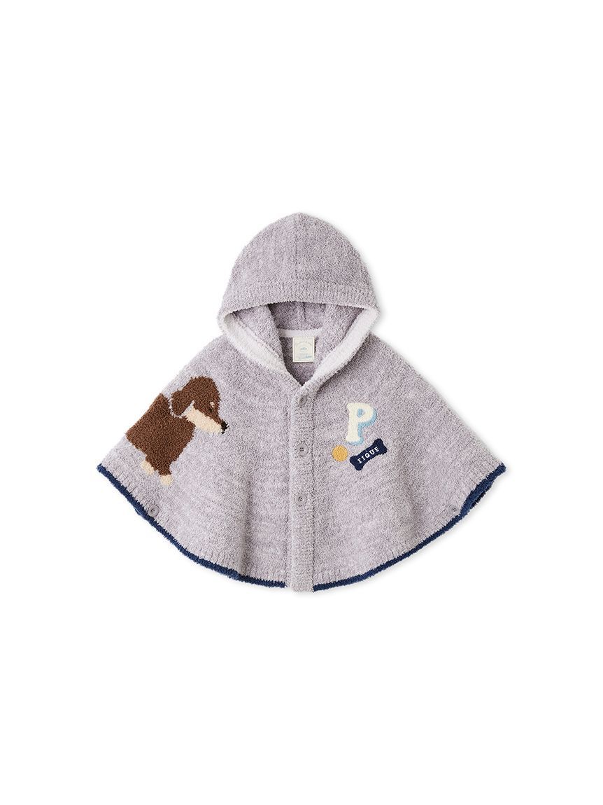 GELATO PIQUE KIDS & BABY「【BABY】ベビモコダックスフンドジャガードポンチョ」|その他ベビーウェア|
