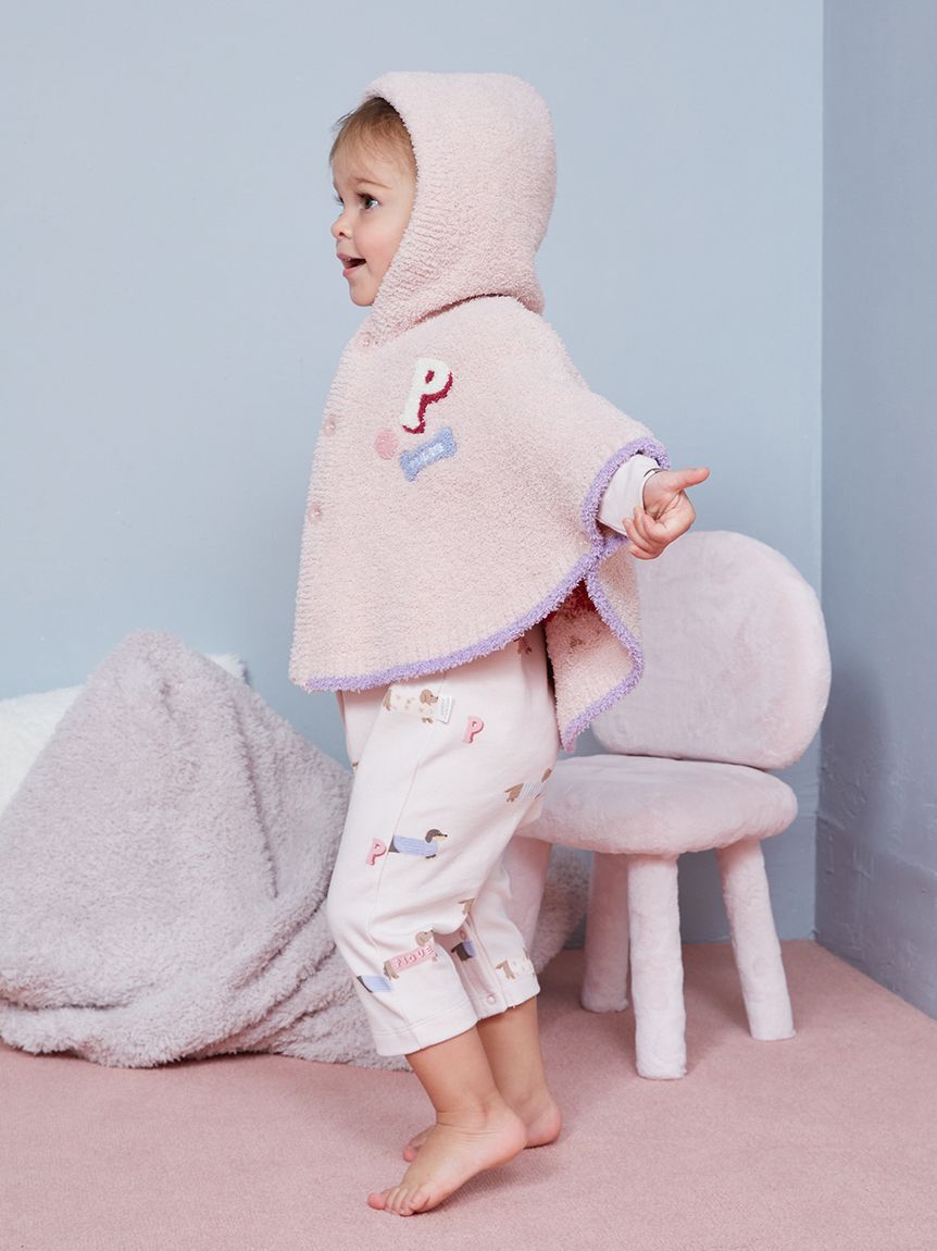 GELATO PIQUE KIDS & BABY「【BABY】ベビモコダックスフンドジャガードポンチョ」|その他ベビーウェア|