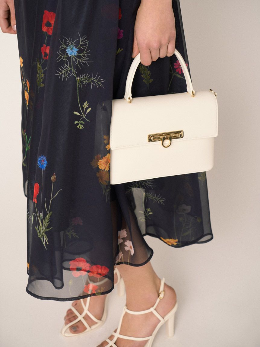 SNIDEL「バックリボンシフォンワンピース」|ワンピース|