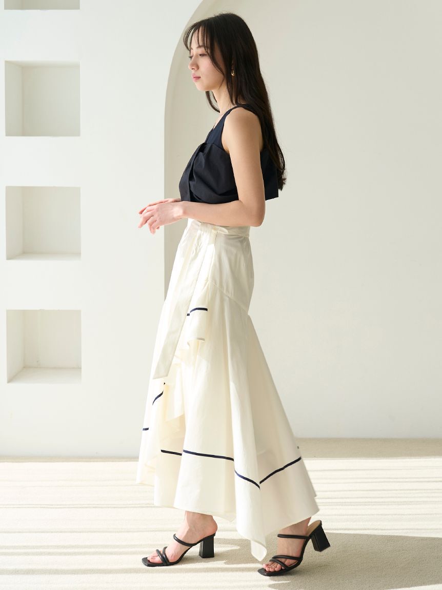 SNIDEL「ハンカチヘムスカート」|スカート|