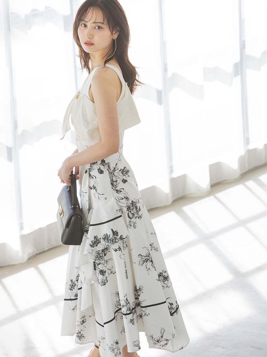 SNIDEL「ハンカチヘムスカート」|スカート|