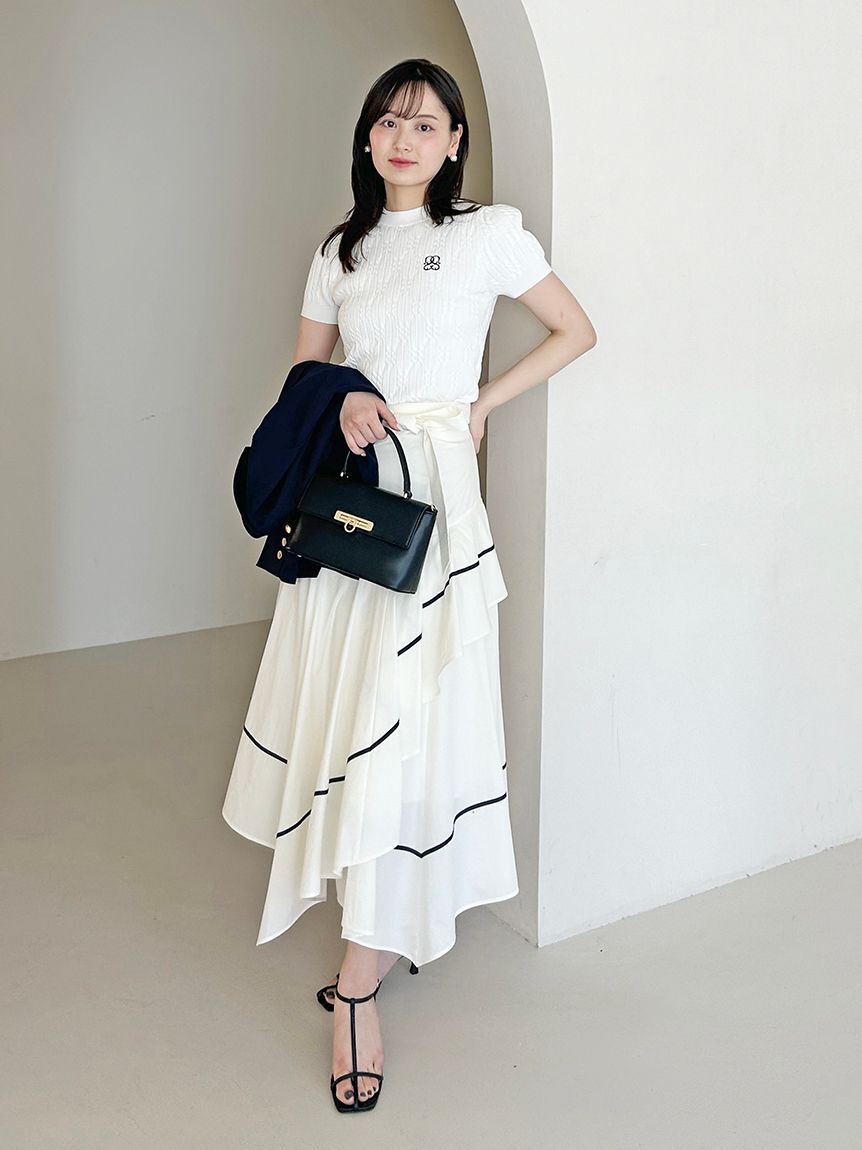 SNIDEL「ハンカチヘムスカート」|スカート|