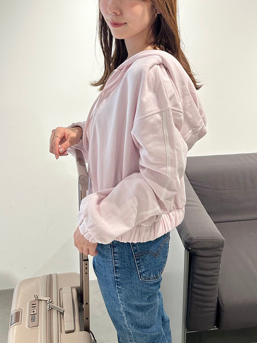 SNIDEL「【WEB限定カラーあり】UVカットフーディパーカー」|パーカー|