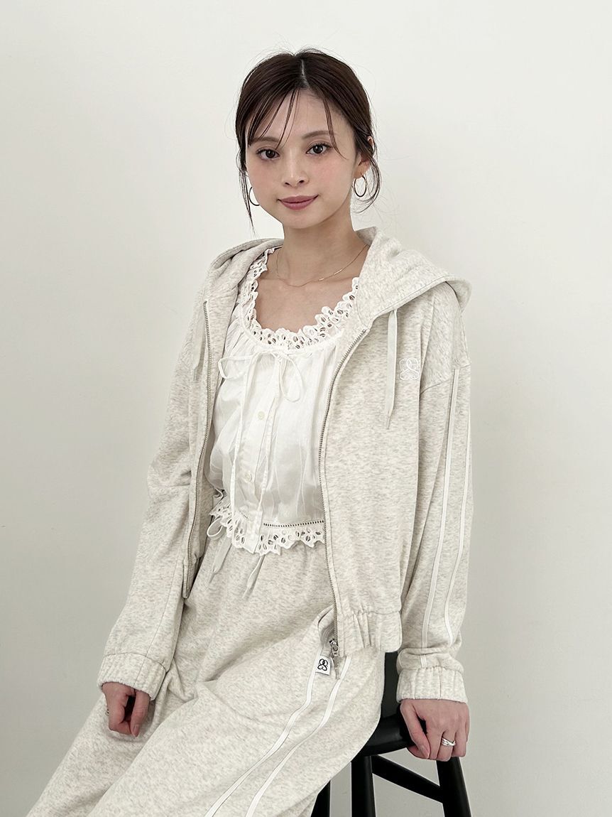 SNIDEL「【WEB限定カラーあり】UVカットフーディパーカー」|パーカー|