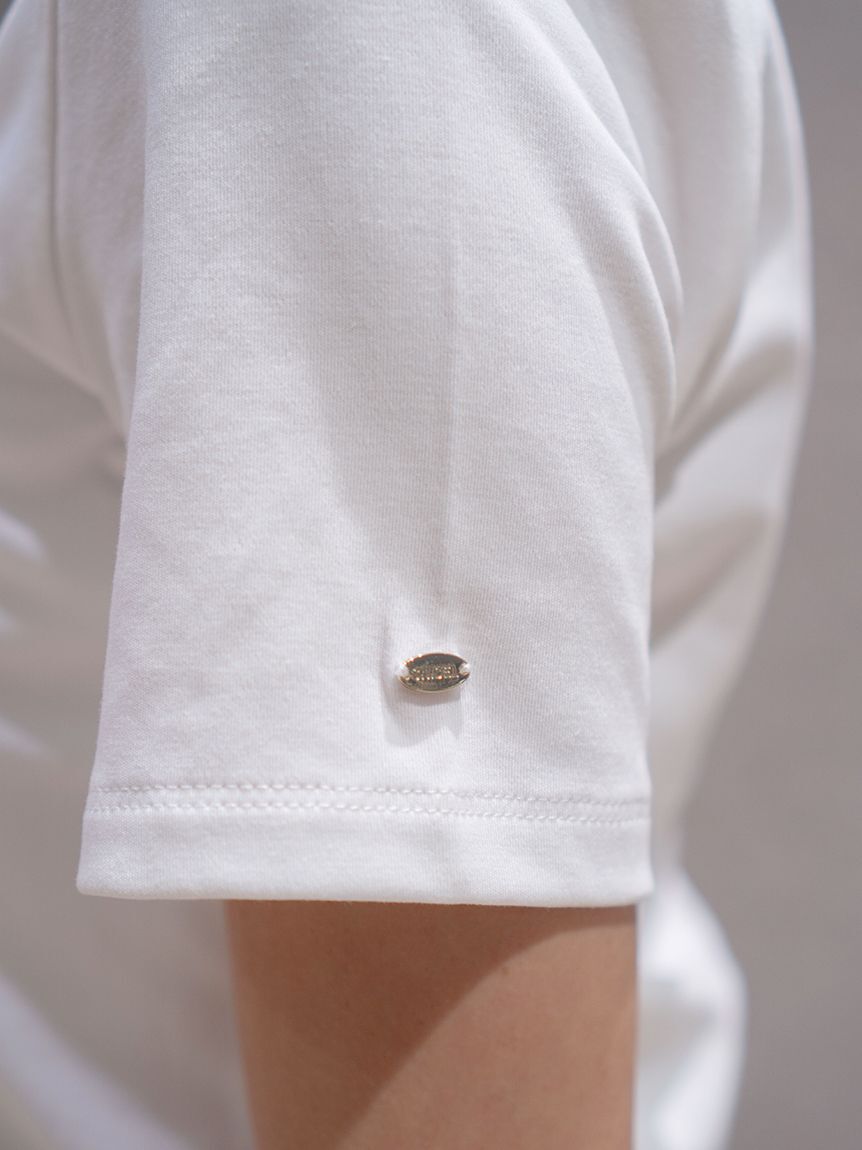 SNIDEL「UネックTシャツ」|Tシャツ・カットソー|