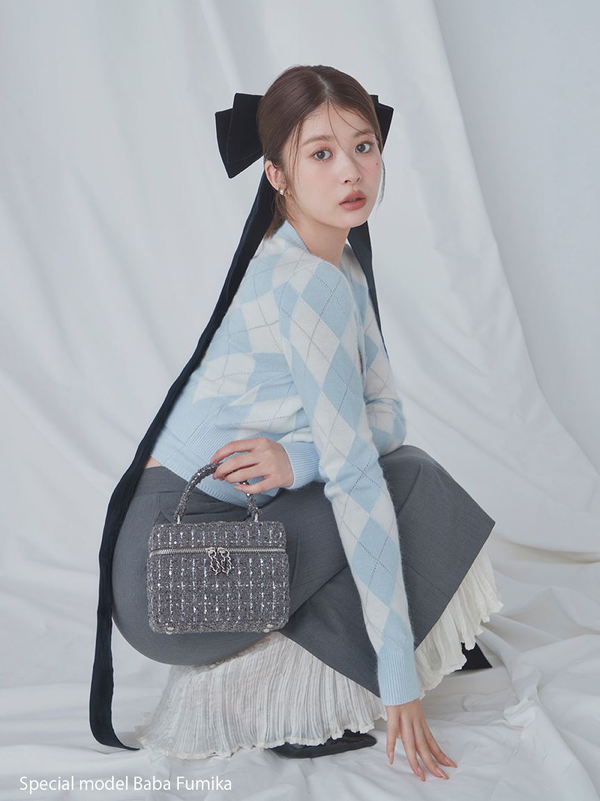 SNIDEL「プリーツドッキングナロースカート」|スカート|