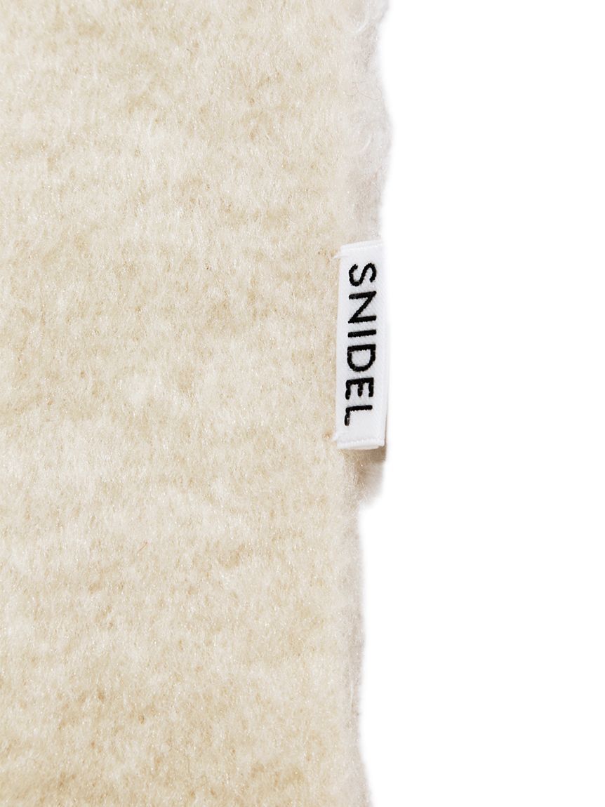 SNIDEL「リボンベアーマフラー」|マフラー|