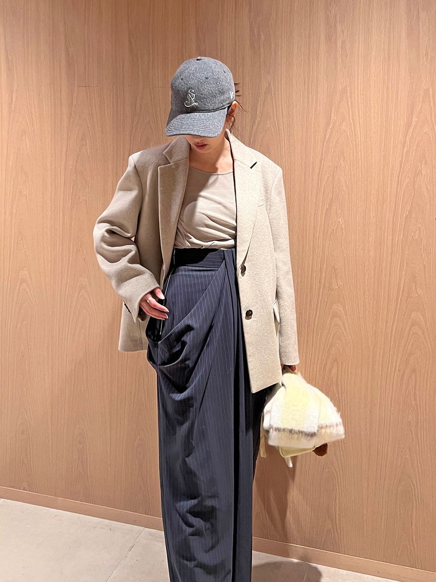 SNIDEL「カップインベロアカットソー」|Tシャツ・カットソー|