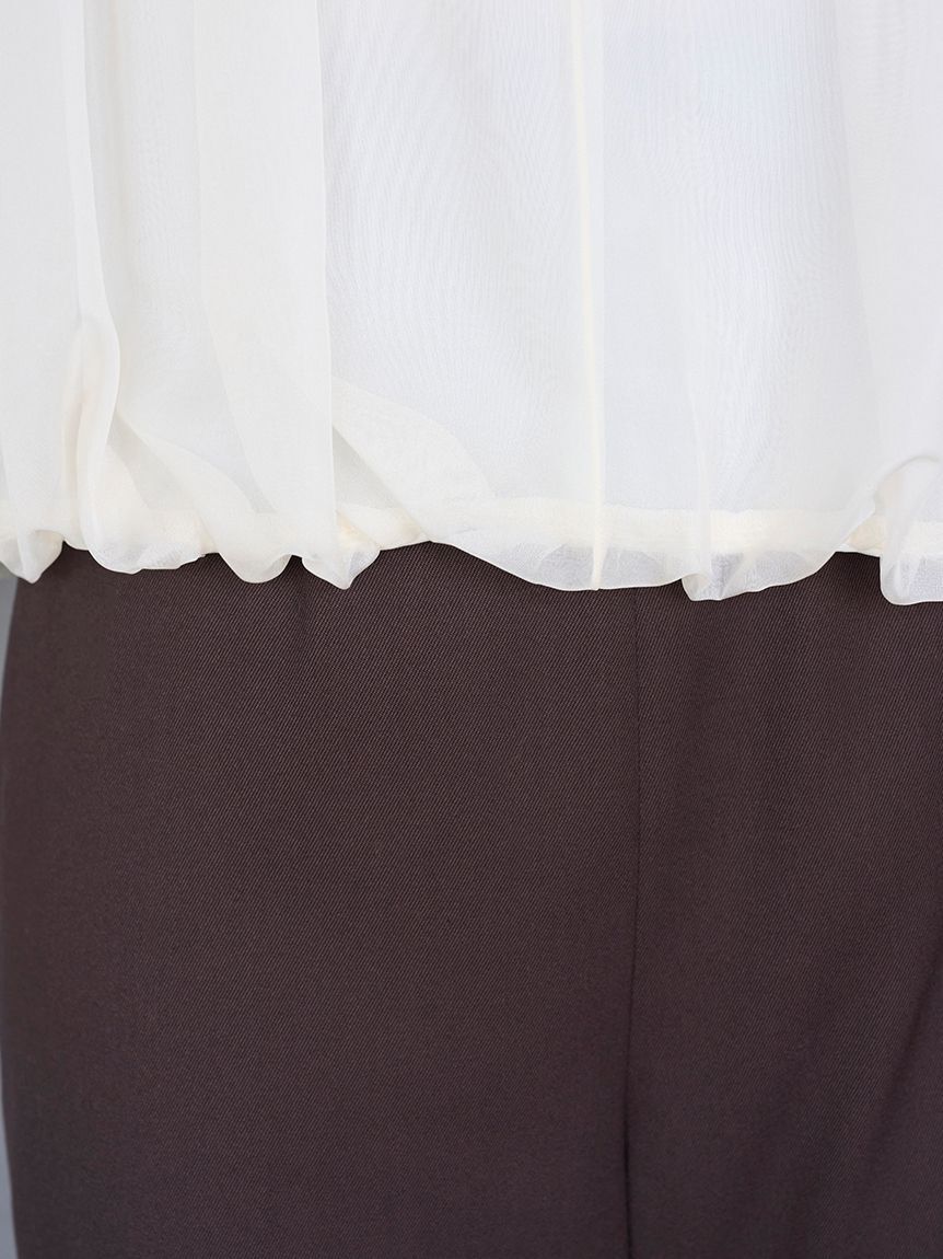 SNIDEL「スリットスリーブブラウス」|シャツ・ブラウス|