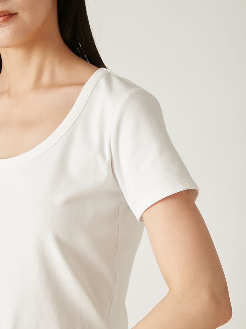 FRAY I.D「ラウンドネックTシャツ」|Tシャツ・カットソー|