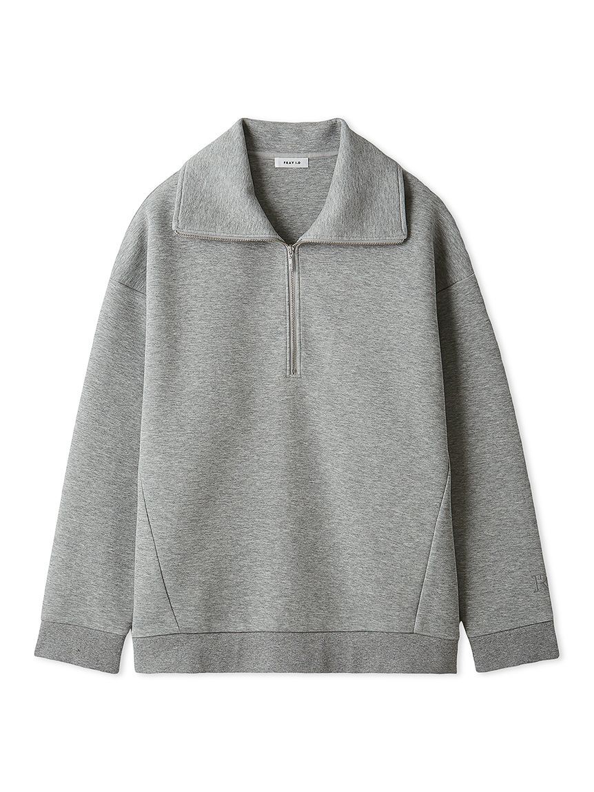 FRAY I.D「ハーフジップアッププルオーバー」|Tシャツ・カットソー|