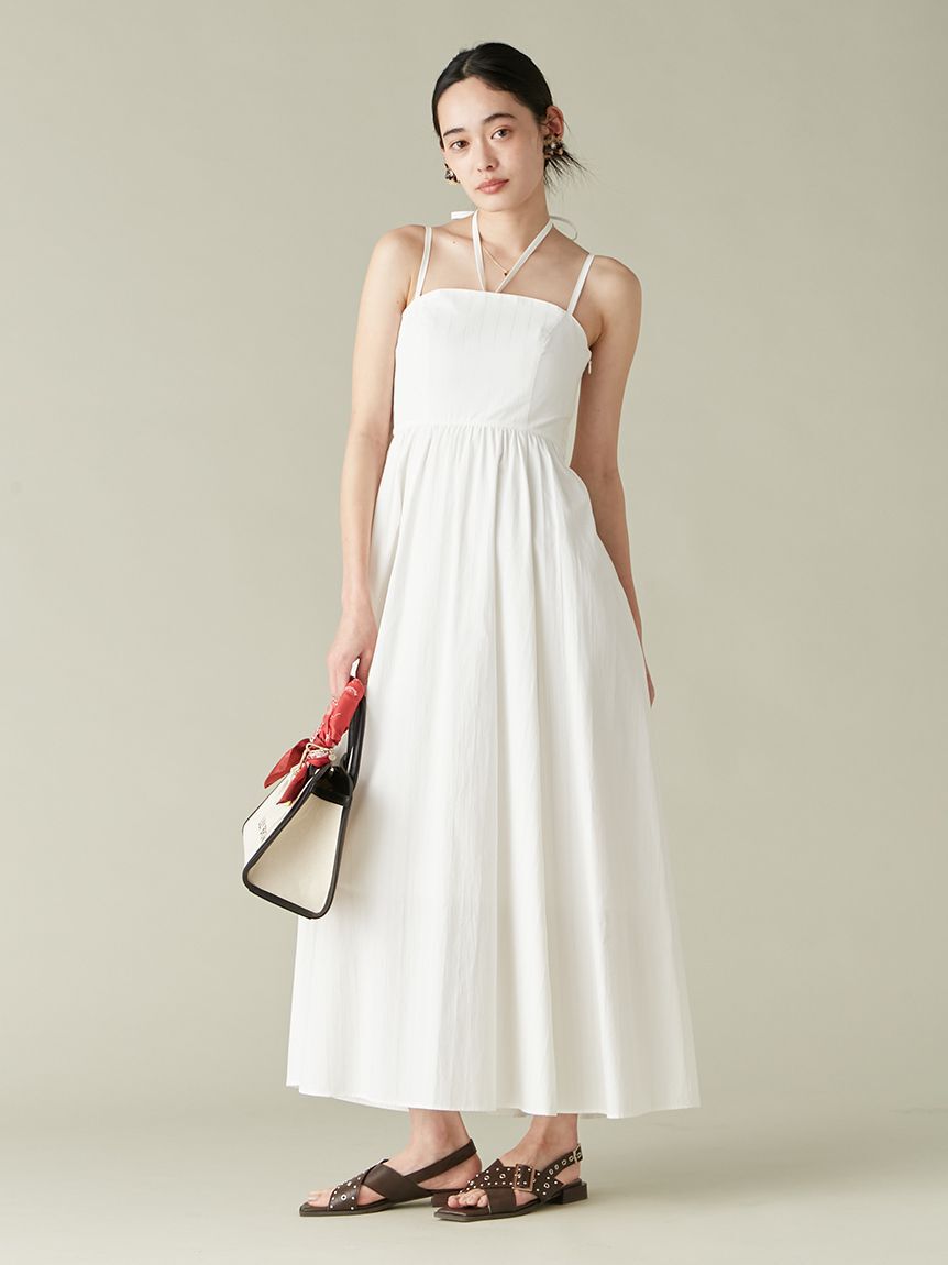 LILY BROWN「【WEB限定00サイズ】ボリュームリボン2wayワンピース」|ワンピース|