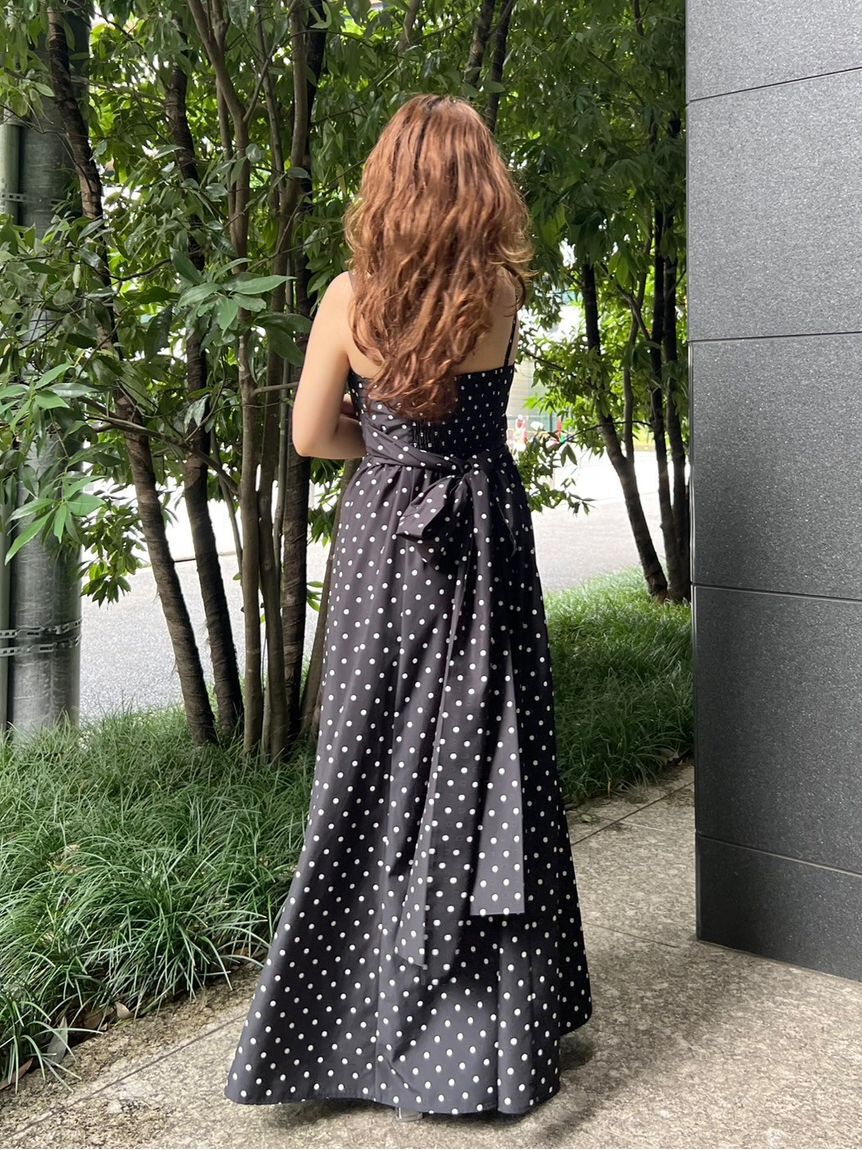 LILY BROWN「【WEB限定00サイズ】ボリュームリボン2wayワンピース」|ワンピース|