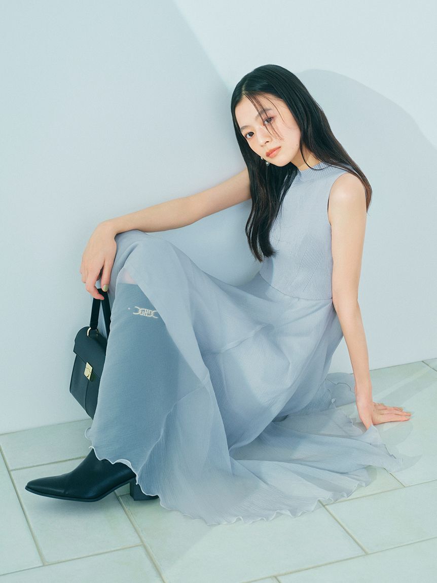 LILY BROWN「LBビットフィットロングブーツ」|ロングブーツ|