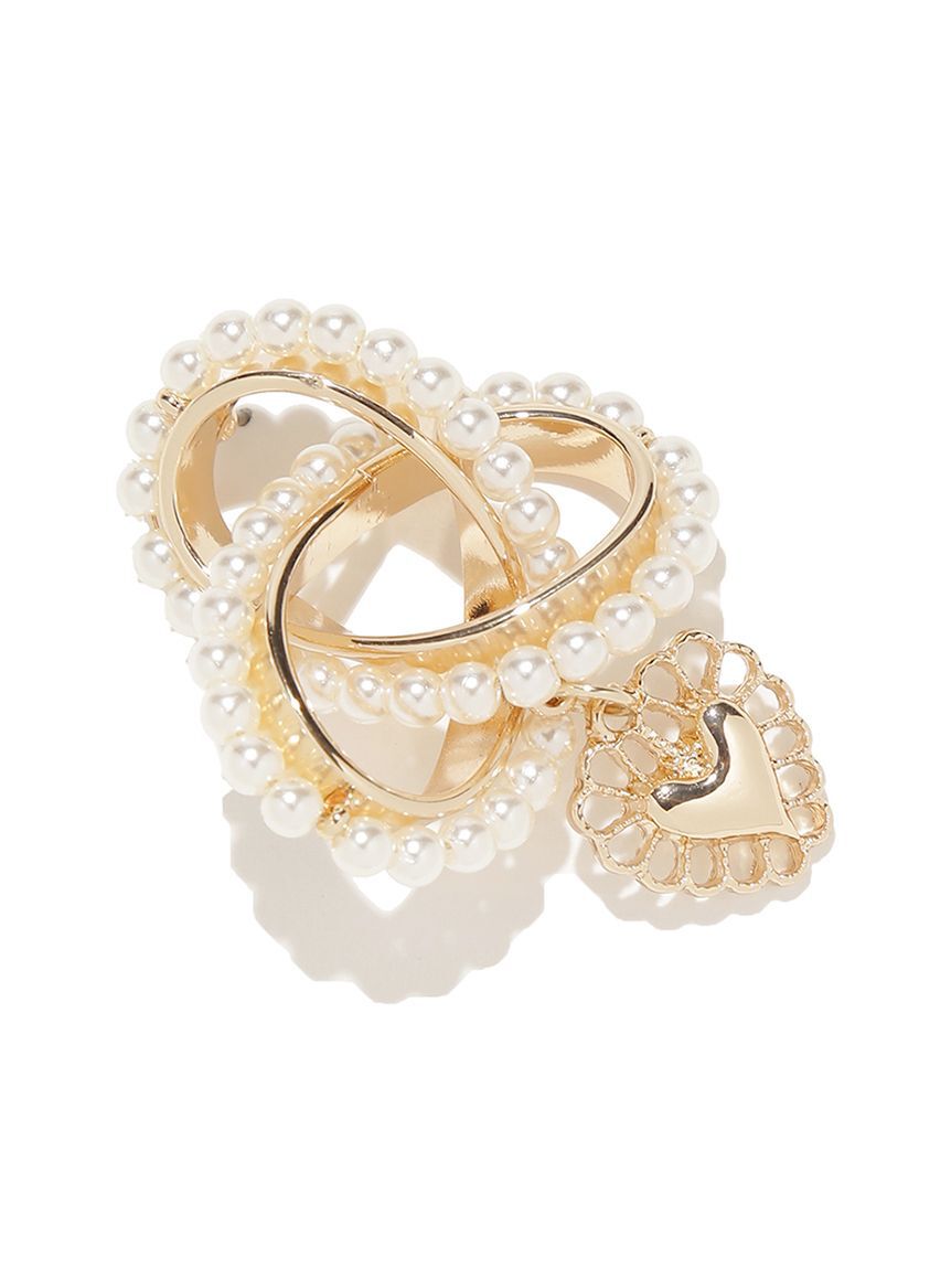 LILY BROWN「ノットパールピアス(Hearts2Hearts着用)」|ピアス|