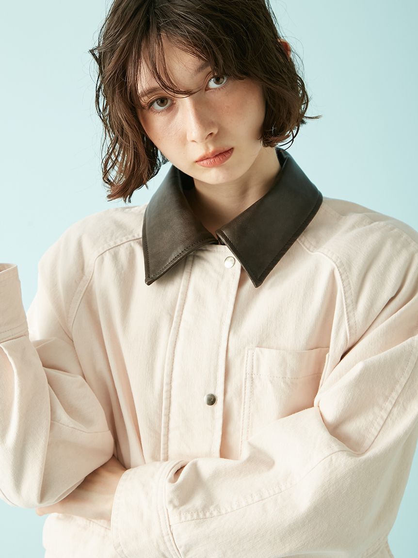 LILY BROWN「カバーオールジャケット」|テーラードジャケット|