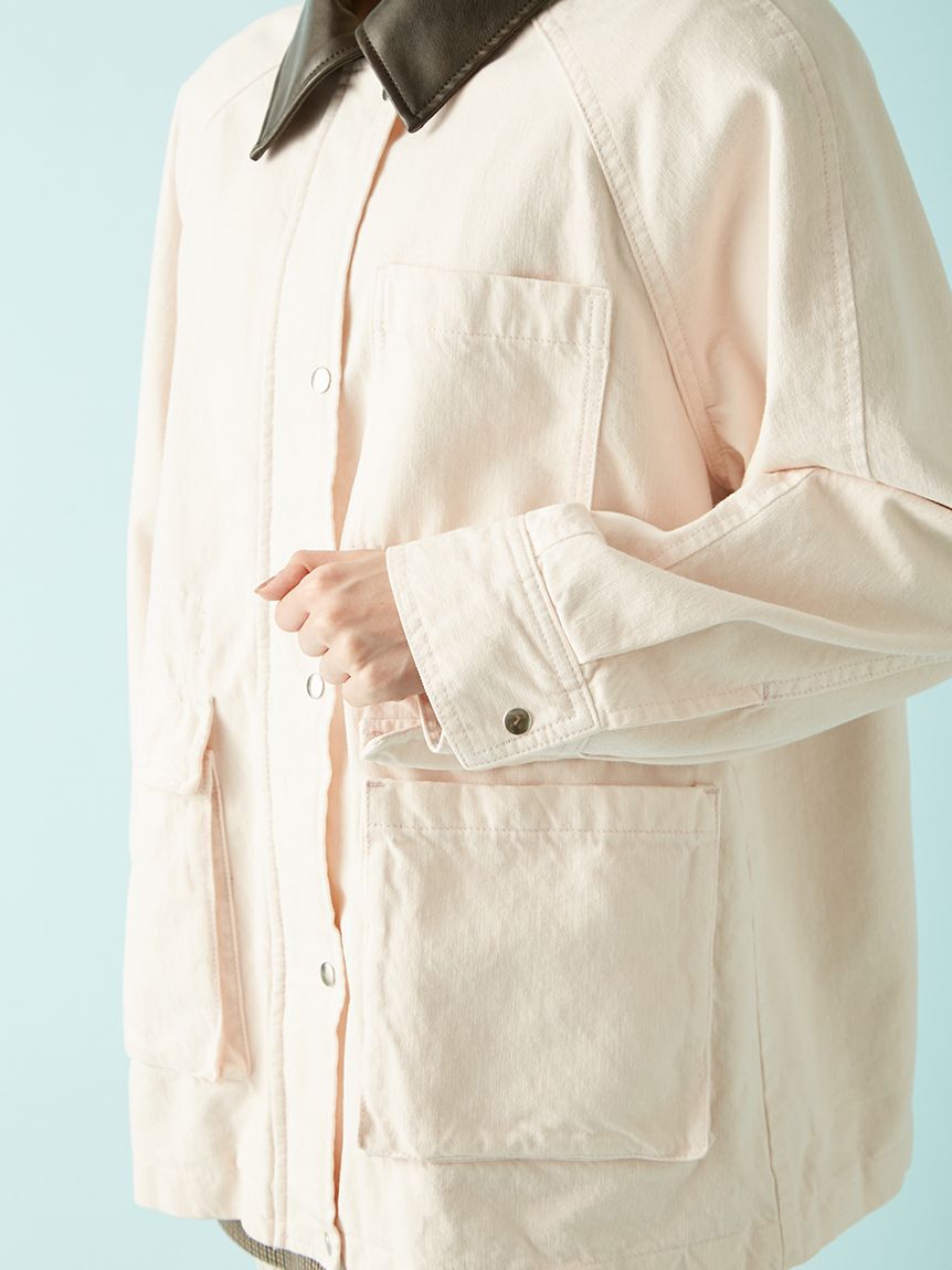LILY BROWN「カバーオールジャケット」|テーラードジャケット|
