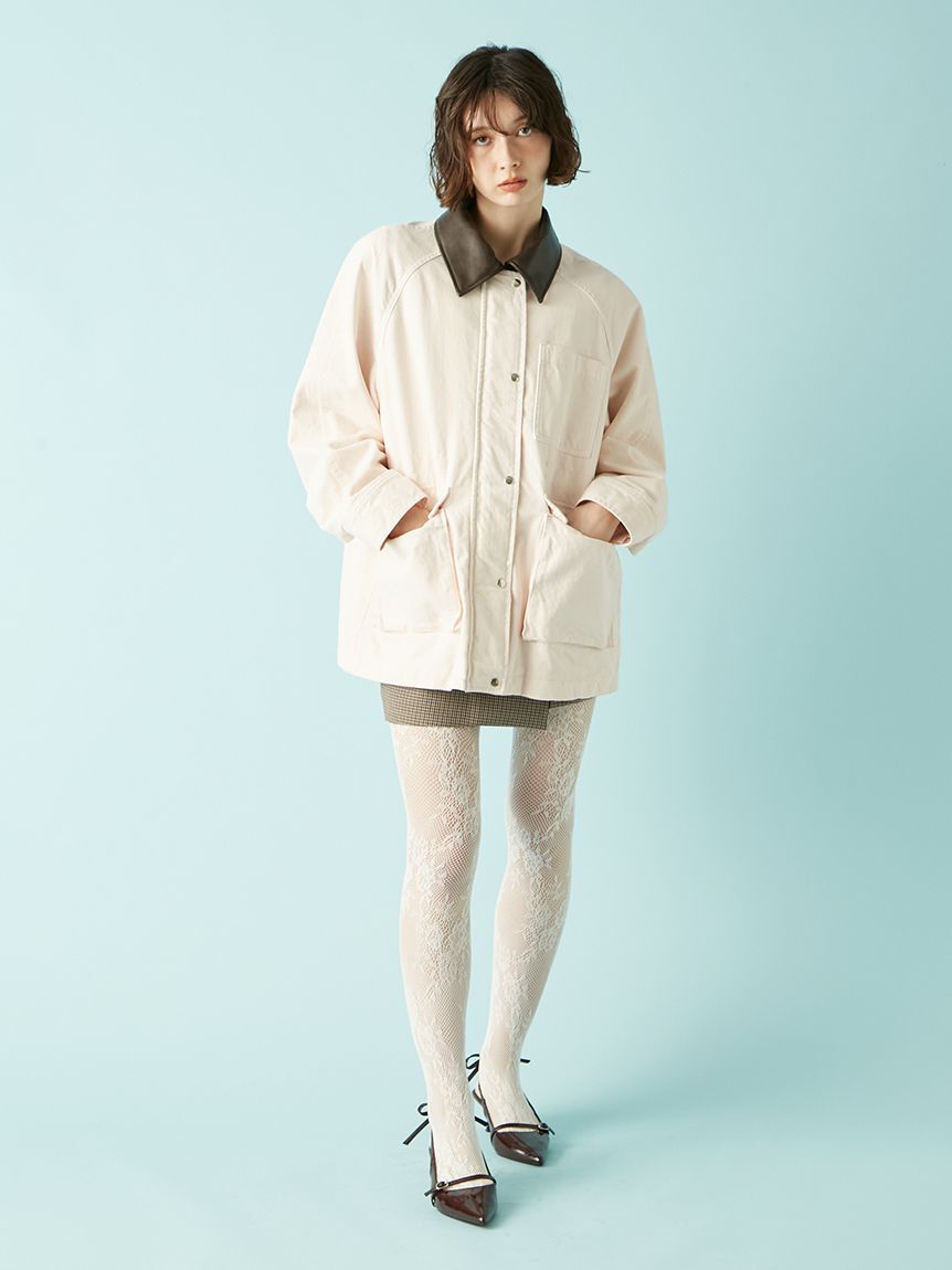 LILY BROWN「カバーオールジャケット」|テーラードジャケット|