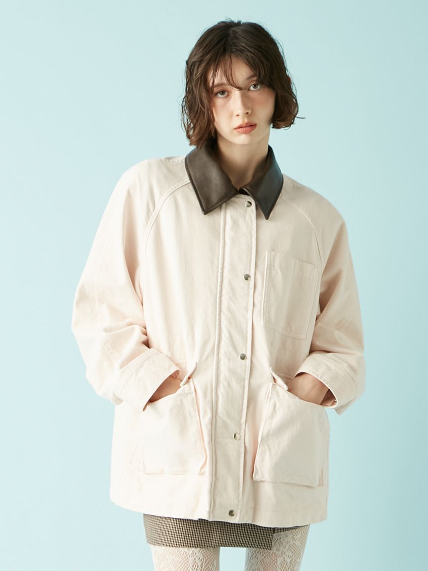 LILY BROWN「カバーオールジャケット」|テーラードジャケット|