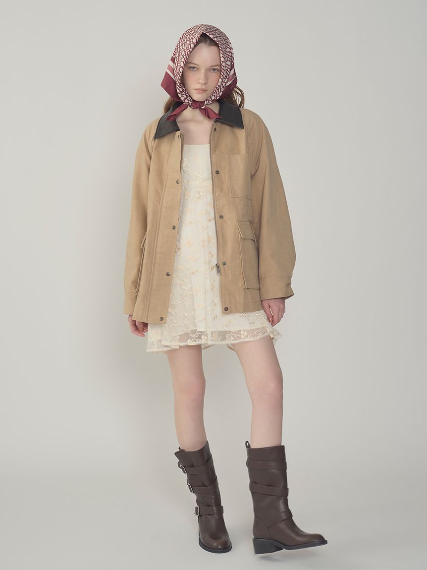 LILY BROWN「カバーオールジャケット」|テーラードジャケット|