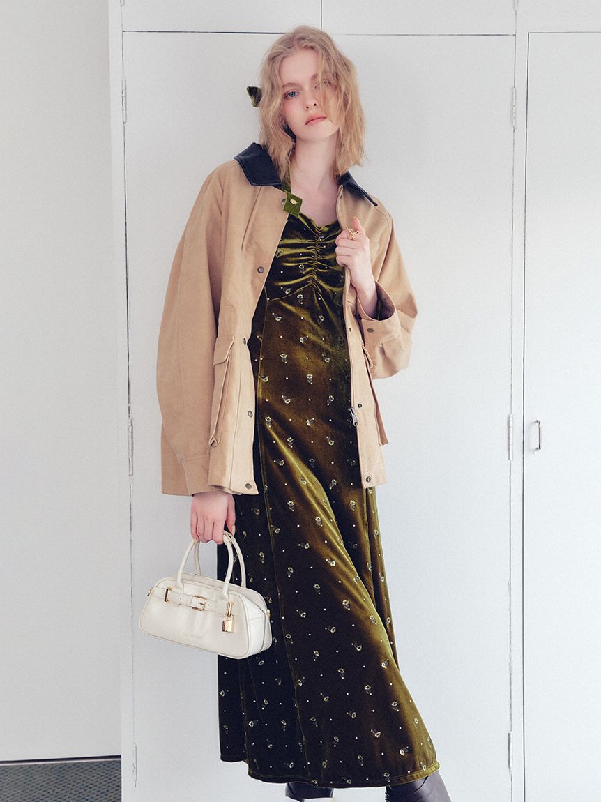 LILY BROWN「カバーオールジャケット」|テーラードジャケット|