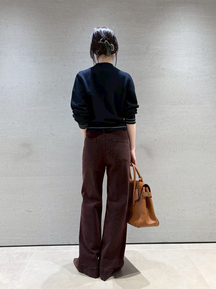 LILY BROWN「【LILY BROWN&times;MARY QUANT】ジャガードロゴニットトップス(Hearts2Hearts着用)」|ニット・セーター|