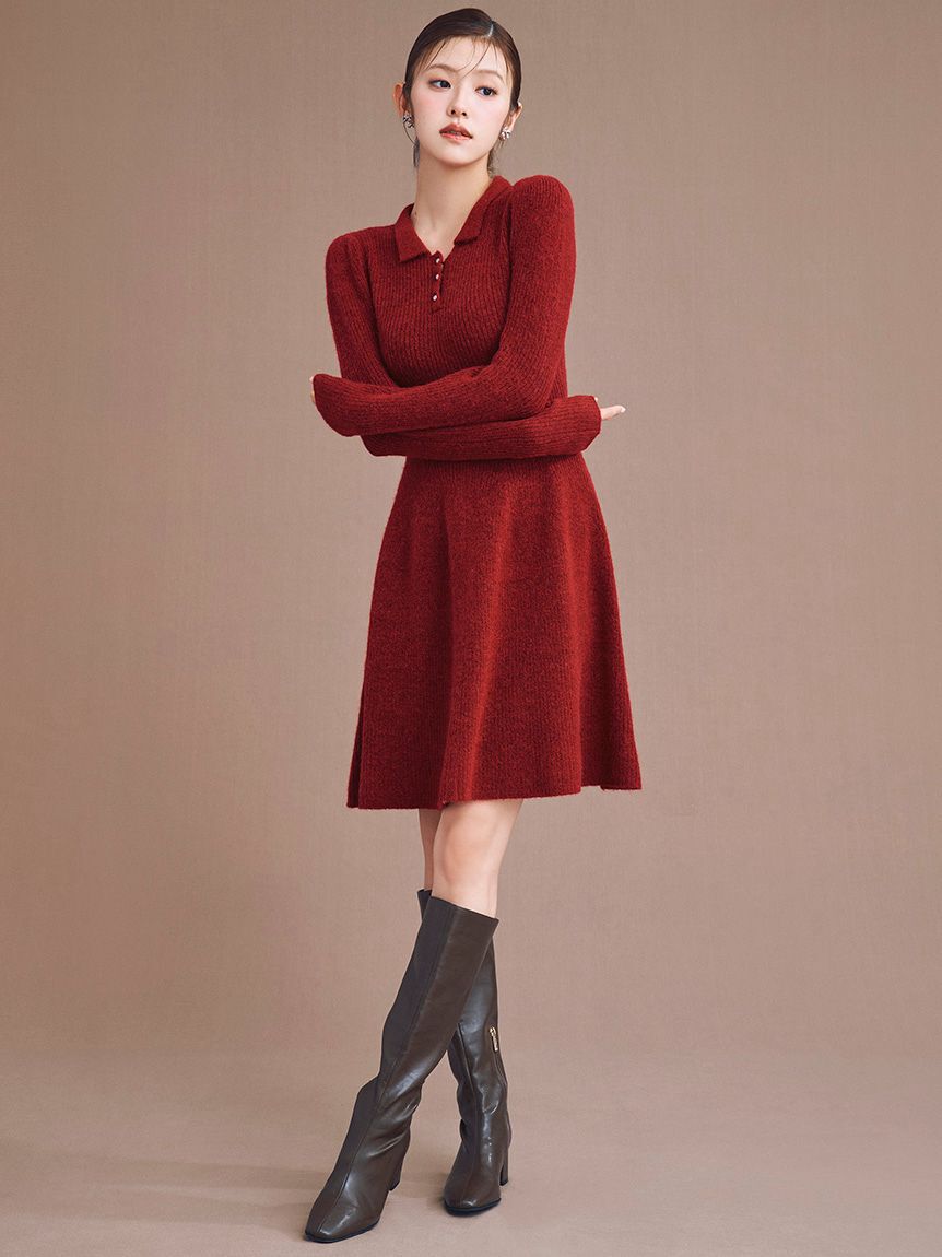 CELFORD「ロゴメタル付きロングブーツ」|ロングブーツ|