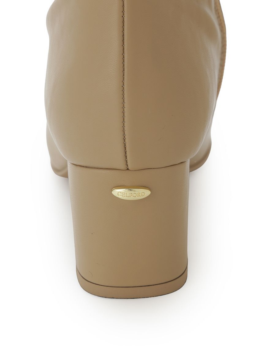 CELFORD「ロゴメタル付きロングブーツ」|ロングブーツ|