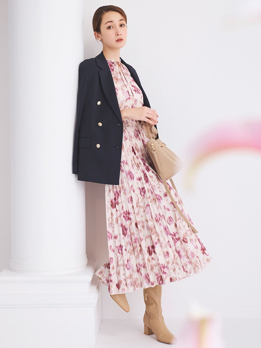 CELFORD「ロゴメタル付きロングブーツ」|ロングブーツ|