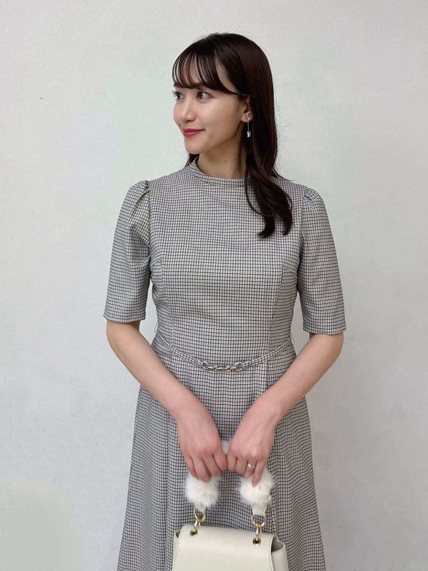 CELFORD「ベルト付きミニワンピース」|ワンピース|