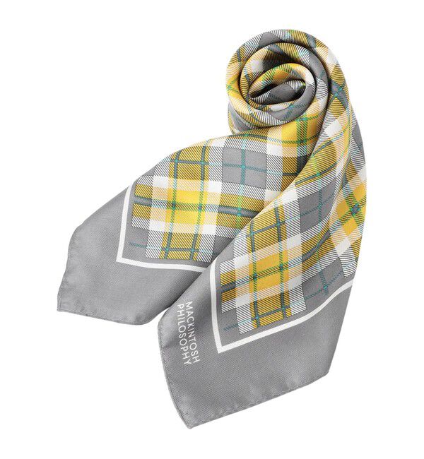 MACKINTOSH PHILOSOPHY「ハウスチェックスカーフ 53&times;53」|バンダナ・スカーフ|