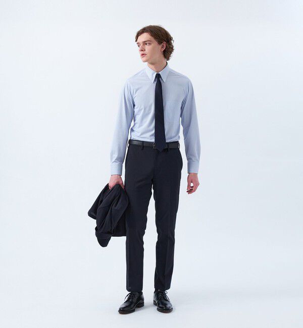 MACKINTOSH PHILOSOPHY「【WEB&一部店舗限定】トロッター ボタンダウンシャツ トリコットバリエーション」|シャツ・ブラウス|