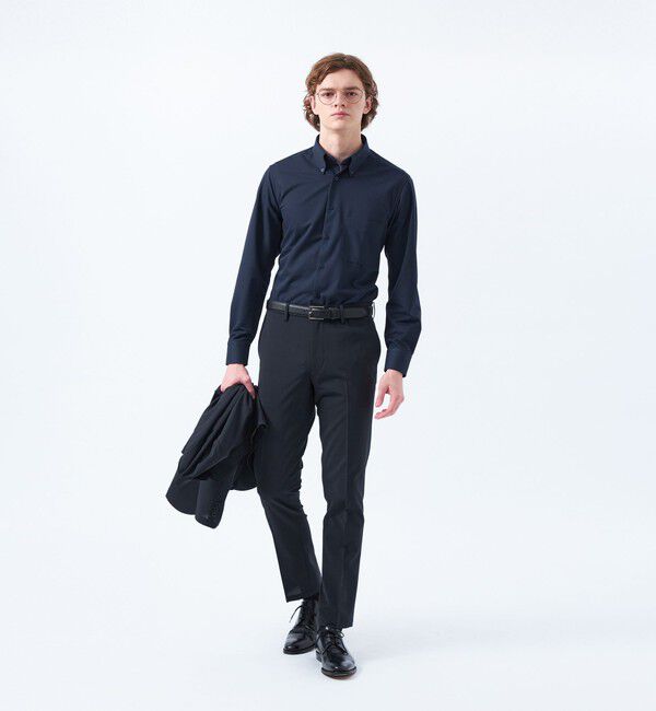 MACKINTOSH PHILOSOPHY「【WEB&一部店舗限定】トロッター ボタンダウンシャツ トリコットバリエーション」|シャツ・ブラウス|