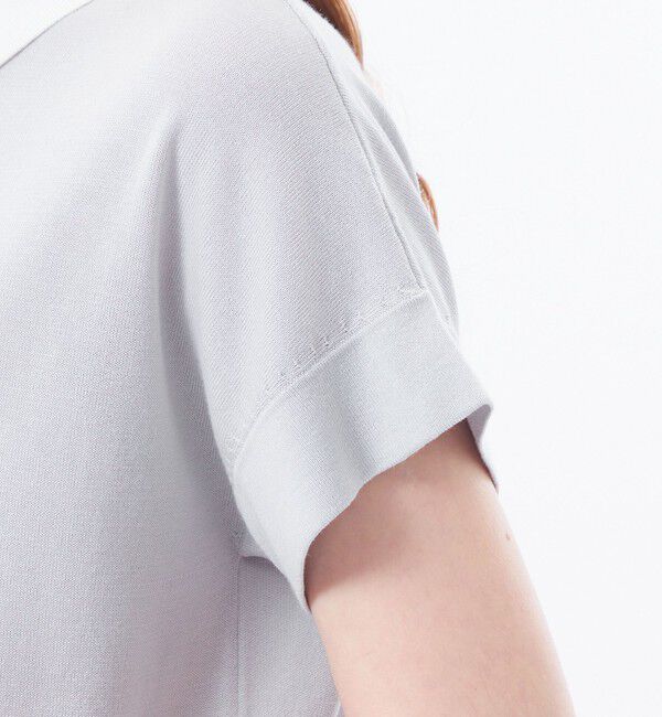 MACKINTOSH PHILOSOPHY「【Bicolor Knit Polo（バイカラーニットポロ）】ハーフスリーブ」|ニット・セーター|