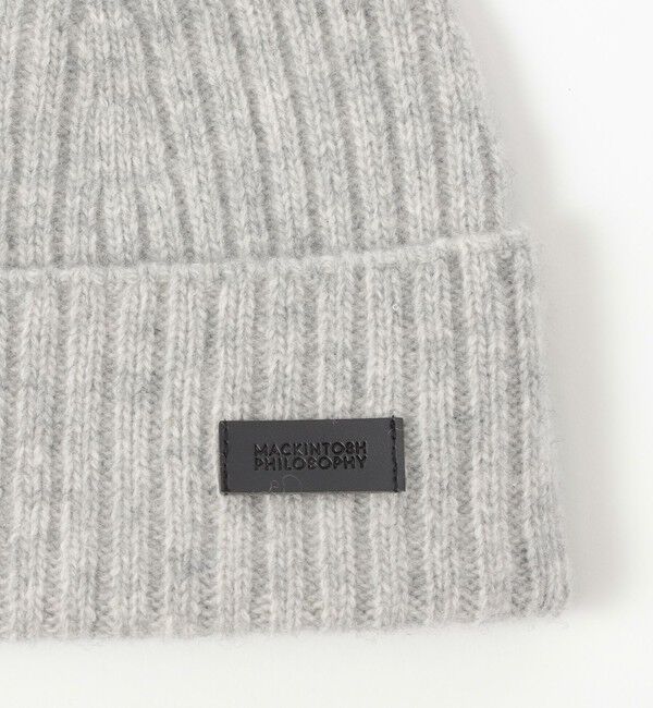 MACKINTOSH PHILOSOPHY「ウールカシミヤニットキャップ」|ニット帽|